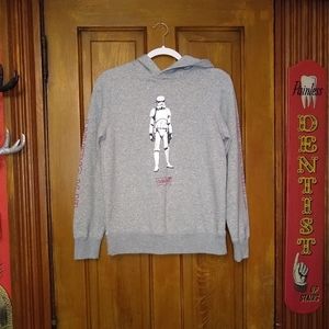 Levi's x Star Wars gray storm trooper hoodie